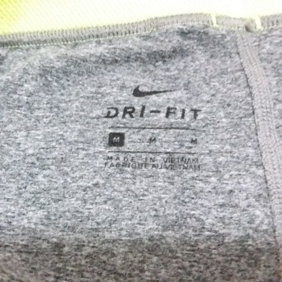 Nike Pro Gray Dri-fit Leggings M - Picture 3 of 9
